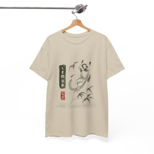 Lemur Graphic Unisex Cotton T-Shirt - Image 5