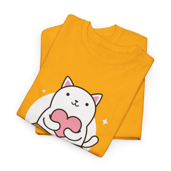 Cat Mom Cotton Tee – Design for Pet Lovers - Image 2