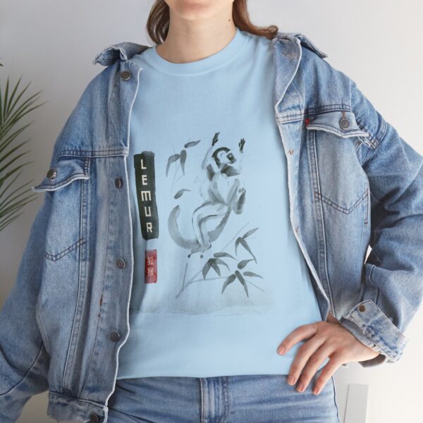 Lemur Graphic Unisex Cotton T-Shirt - Image 12