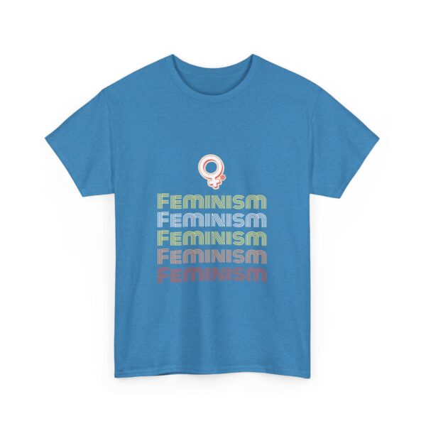 Feminism Statement Heavy Cotton T-Shirt - Image 10