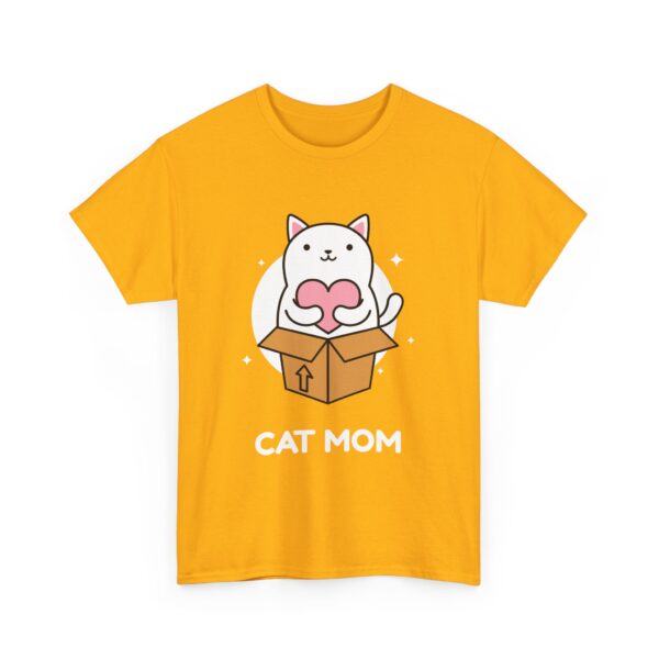 Cat Mom Cotton Tee – Design for Pet Lovers