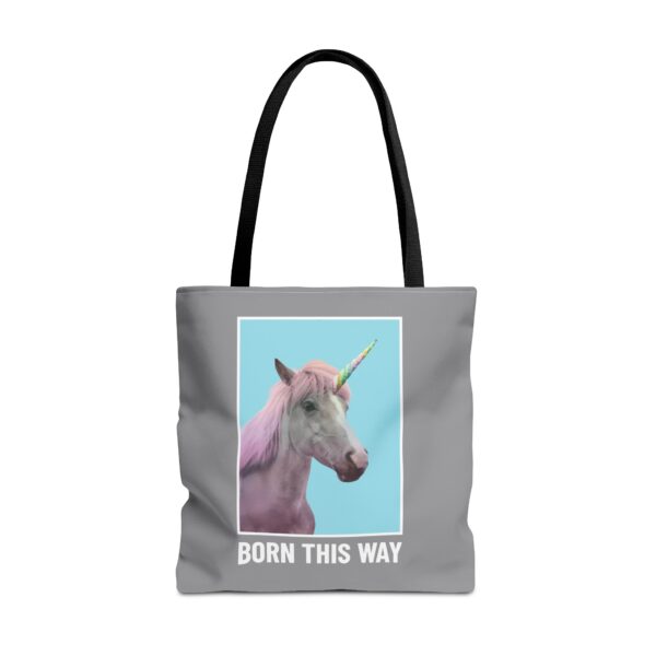Born This Way Unicorn Tote Bag - Image 10