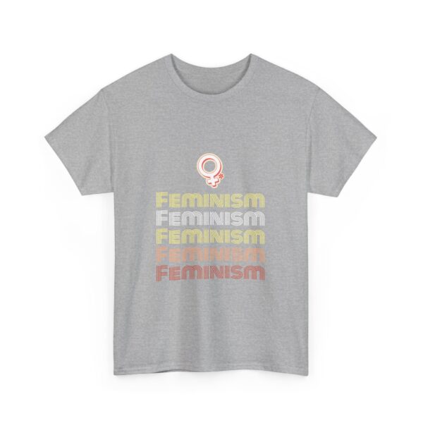 Feminism Statement Heavy Cotton T-Shirt - Image 7