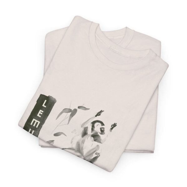 Lemur Graphic Unisex Cotton T-Shirt - Image 8