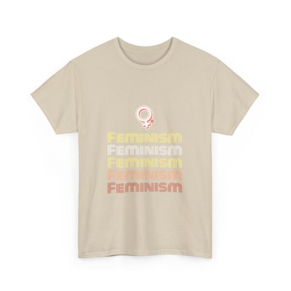 Feminism Statement Heavy Cotton T-Shirt - Image 4