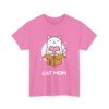 Cat Mom Cotton Tee – Design for Pet Lovers - Image 3