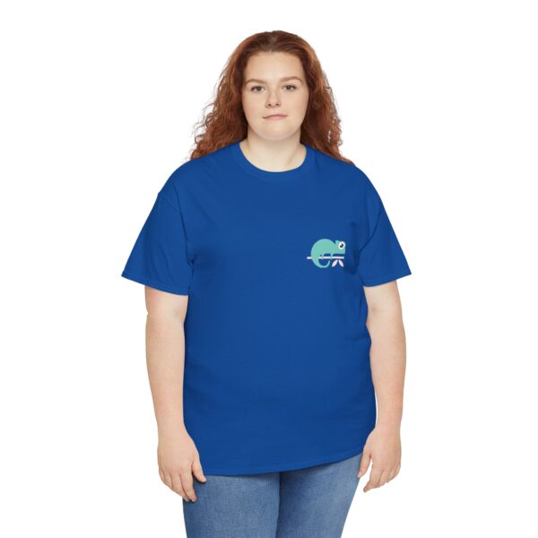 Adaptive Chameleon Unisex Heavy Cotton Tee - Image 11