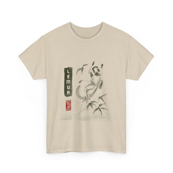 Lemur Graphic Unisex Cotton T-Shirt - Image 4