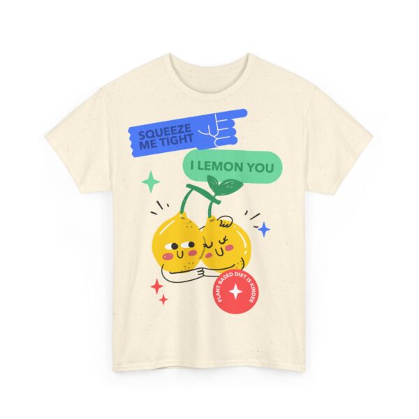 Cute Lemon Squeeze Unisex Cotton Tee - Image 9