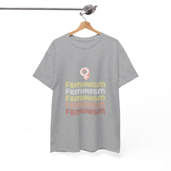 Feminism Statement Heavy Cotton T-Shirt - Image 8