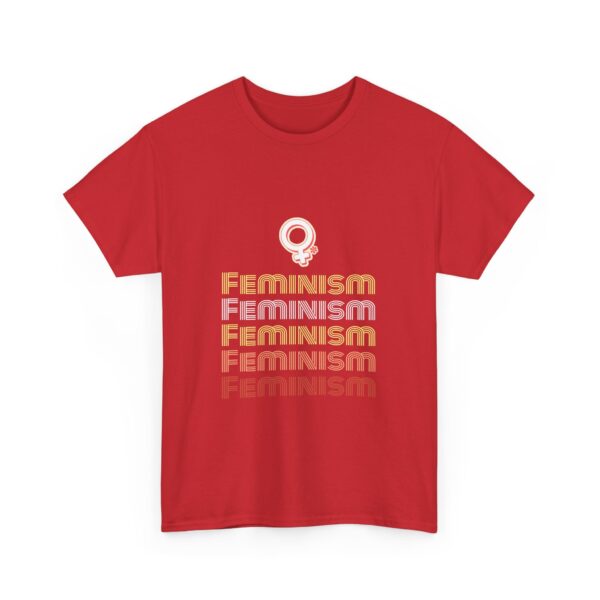 Feminism Statement Heavy Cotton T-Shirt - Image 16