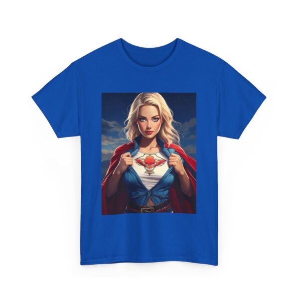 Empowerment Superhero Unisex Cotton T-Shirt - Image 19