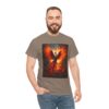 Phoenix Rising Unisex Cotton T-Shirt - Image 12