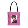 Personalized Pink Tote Bag with Character Design - Image 7