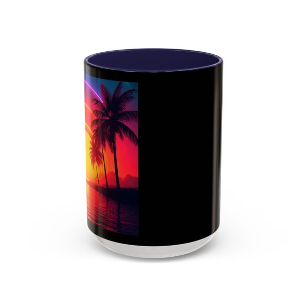 Tropical Sunset Accent Coffee Mug - Image 10