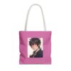 Personalized Pink Tote Bag with Character Design - Image 13