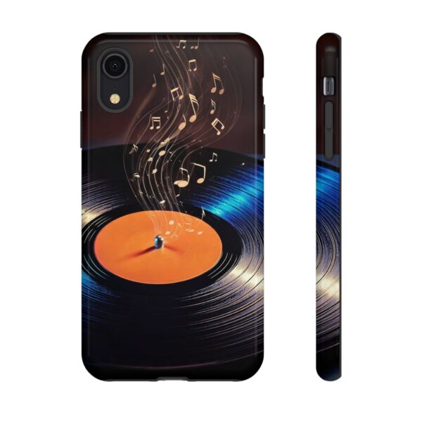 Vinyl Record Phone Case with Musical Notes - Image 11