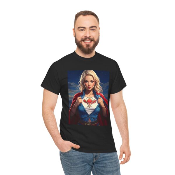 Empowerment Superhero Unisex Cotton T-Shirt - Image 9