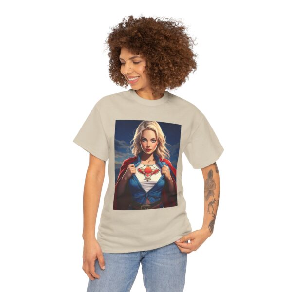 Empowerment Superhero Unisex Cotton T-Shirt - Image 12
