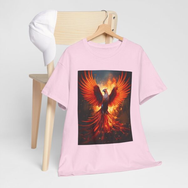 Phoenix Rising Unisex Cotton T-Shirt - Image 20