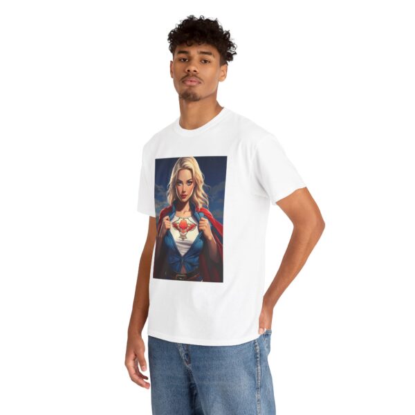 Empowerment Superhero Unisex Cotton T-Shirt - Image 6