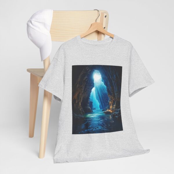 Ocean Cave Adventure Unisex Cotton T-Shirt - Image 5