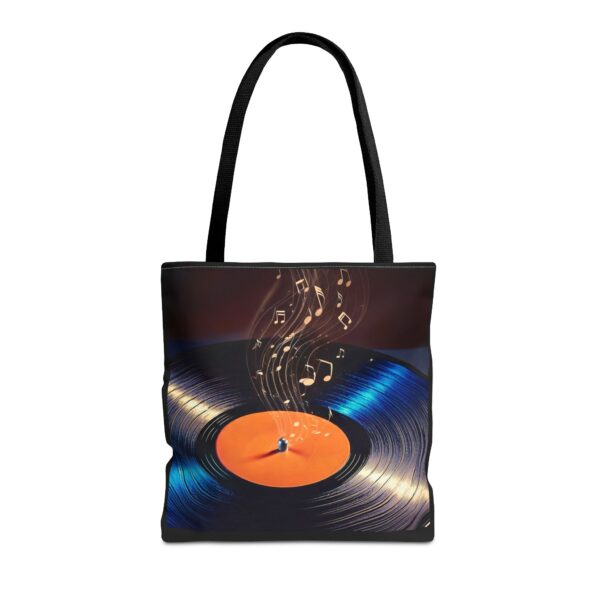 Musical Vinyl Record Tote Bag - Image 4