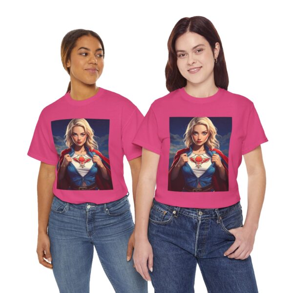 Empowerment Superhero Unisex Cotton T-Shirt - Image 24