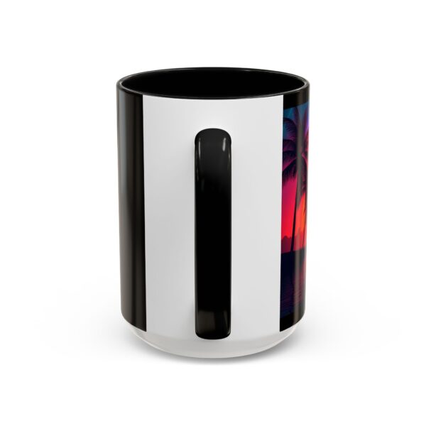 Tropical Sunset Accent Coffee Mug - Image 9