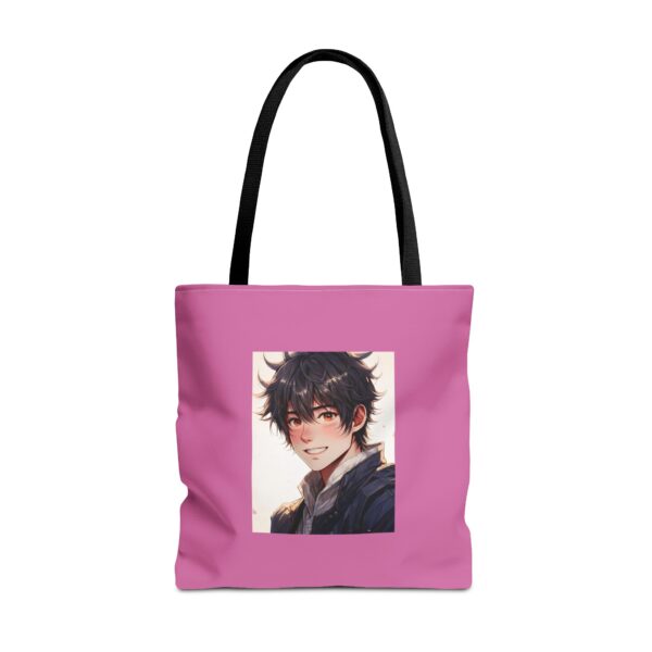 Personalized Pink Tote Bag with Character Design - Image 10