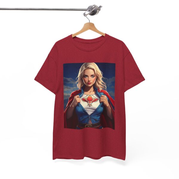 Empowerment Superhero Unisex Cotton T-Shirt - Image 2