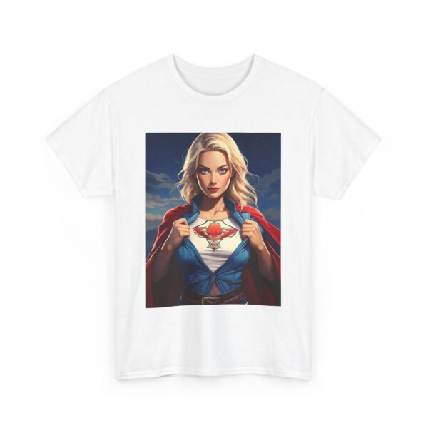 Empowerment Superhero Unisex Cotton T-Shirt - Image 4