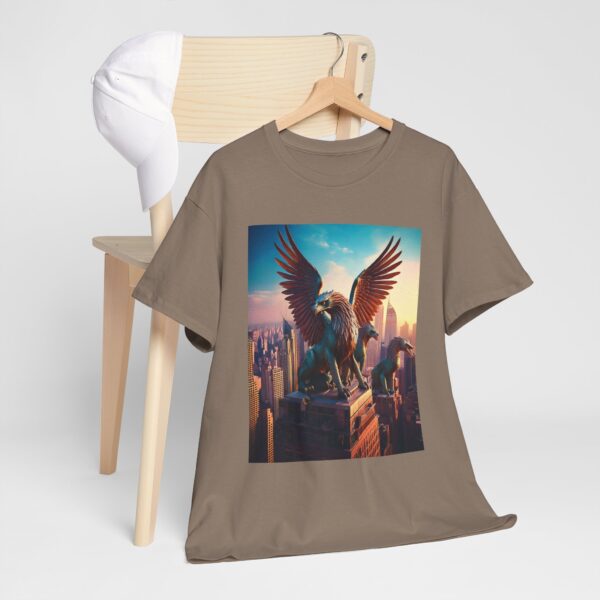 Majestic Griffin Urban Art Unisex Cotton T-Shirt - Image 14