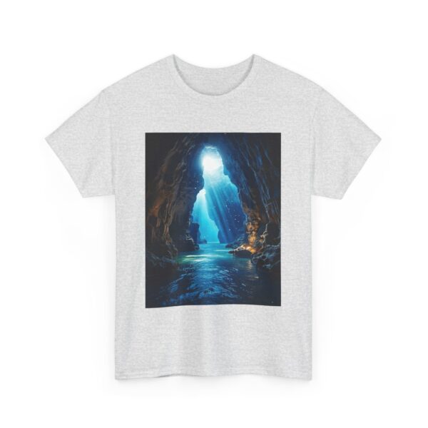 Ocean Cave Adventure Unisex Cotton T-Shirt - Image 4