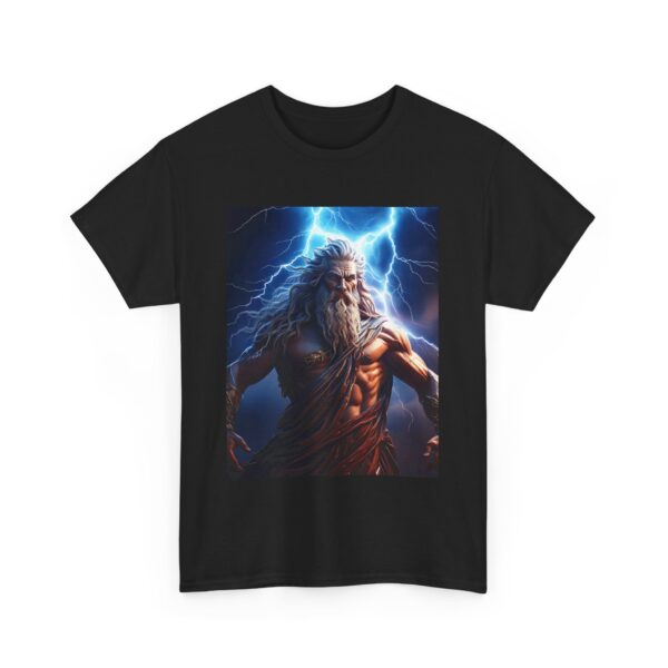 Mythical Zeus Unisex Heavy Cotton T-Shirt - Image 4
