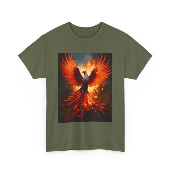 Phoenix Rising Unisex Cotton T-Shirt - Image 16