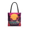 Vintage Car Sunset Tote Bag - Image 7