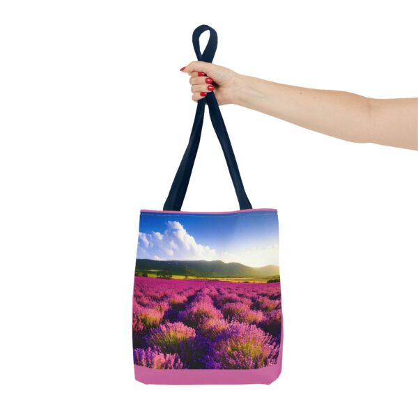 Lavender Field Tote Bag - Image 12