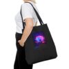 Illuminated Lotus Flower Tote Bag - Image 9