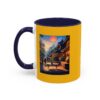 Sunset Vibes Accent Coffee Mug - Image 3