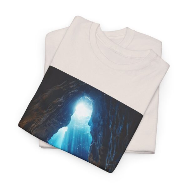 Ocean Cave Adventure Unisex Cotton T-Shirt - Image 8