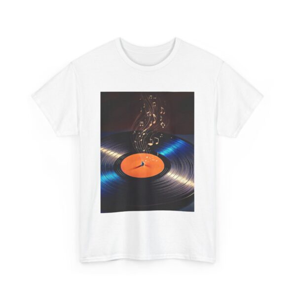 Music Vibes Unisex Heavy Cotton T-Shirt - Image 4