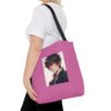 Personalized Pink Tote Bag with Character Design - Image 9