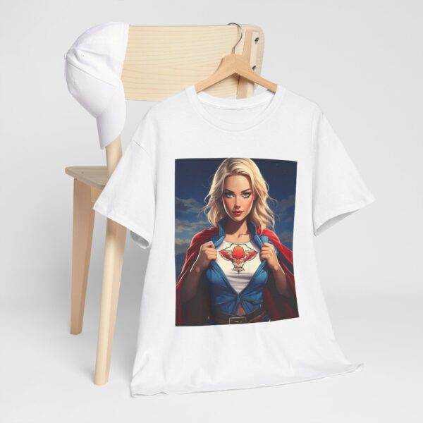 Empowerment Superhero Unisex Cotton T-Shirt - Image 5