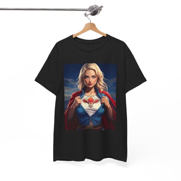 Empowerment Superhero Unisex Cotton T-Shirt - Image 8