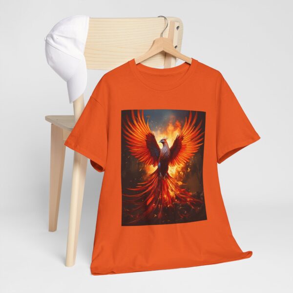 Phoenix Rising Unisex Cotton T-Shirt - Image 2