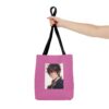 Personalized Pink Tote Bag with Character Design - Image 6