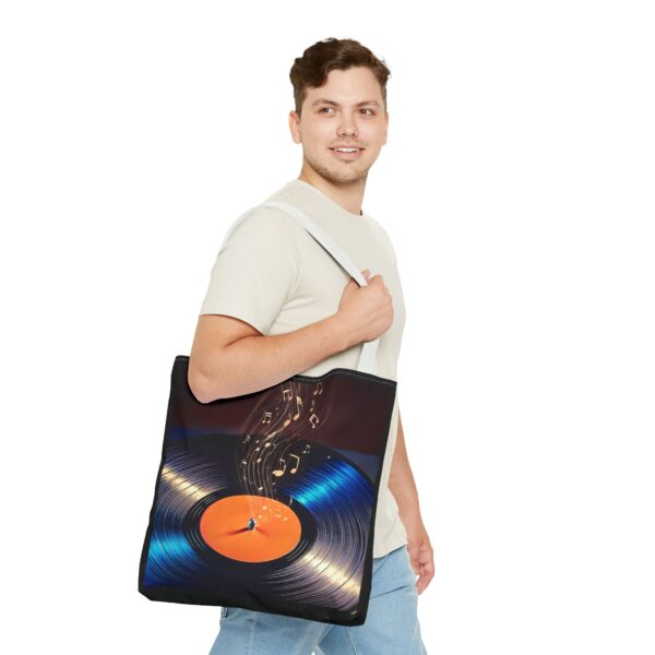 Musical Vinyl Record Tote Bag - Image 17