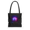 Illuminated Lotus Flower Tote Bag