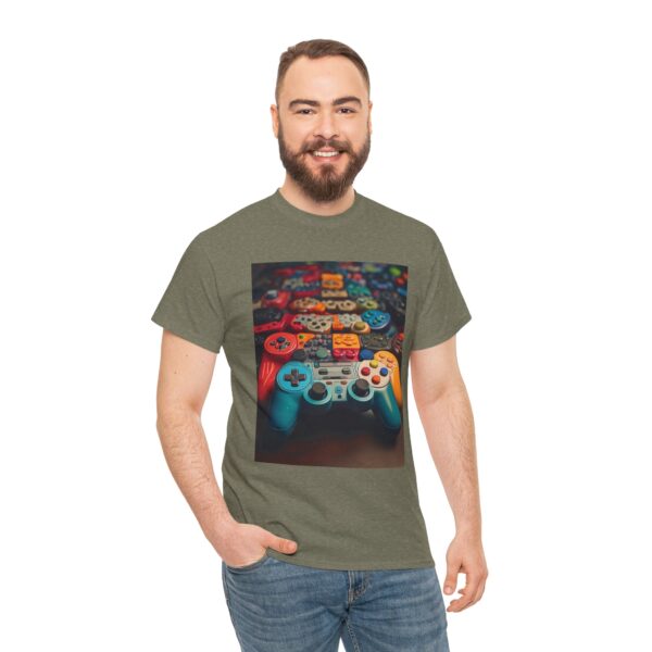 Retro Gamer Unisex Cotton T-Shirt - Image 3
